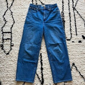 Madewell perfect vintage wide leg crop Jean size 29T (29 tall)